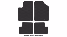 Interior mats for the Geely Maple 2004-2016 CN Sedan - Фото 2