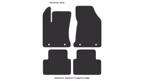 Interior mats for the Geely Emgrand EC7 (SS11) 2021-… IV generation EU Sedan - Фото 3