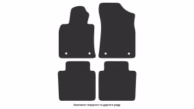 Interior mats for the Geely Emgrand GT 2015-2020 I generation EU Sedan - Фото 3