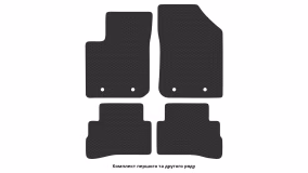 Interior mats for the Geely Geometry A 2019-… I generation CN Sedan - Фото 3