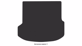 Interior mats for the Genesis GV80 Coupe 2023-… I generation KR Crossover - Фото 2