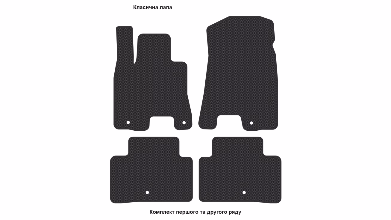 Interior mats for the Genesis eGV70 2022-… I generation KR Crossover Electro - Фото 2