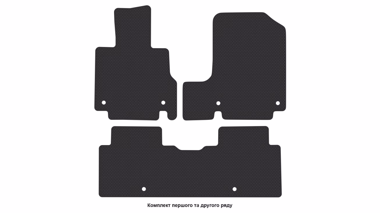 Interior mats for the Genesis GV60 2022-… I generation EU Crossover Electro - Фото 2