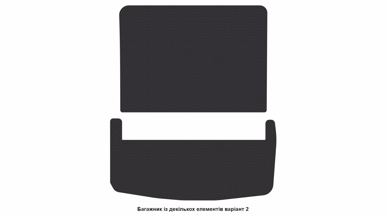 Interior mats for the GMC Acadia 2016-2023 II generation US Crossover 6-seater - Фото 6