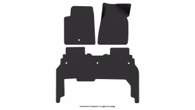 Interior mats for the GMC Acadia 2006-2016 I generation US Crossover 8-seater - Фото 5