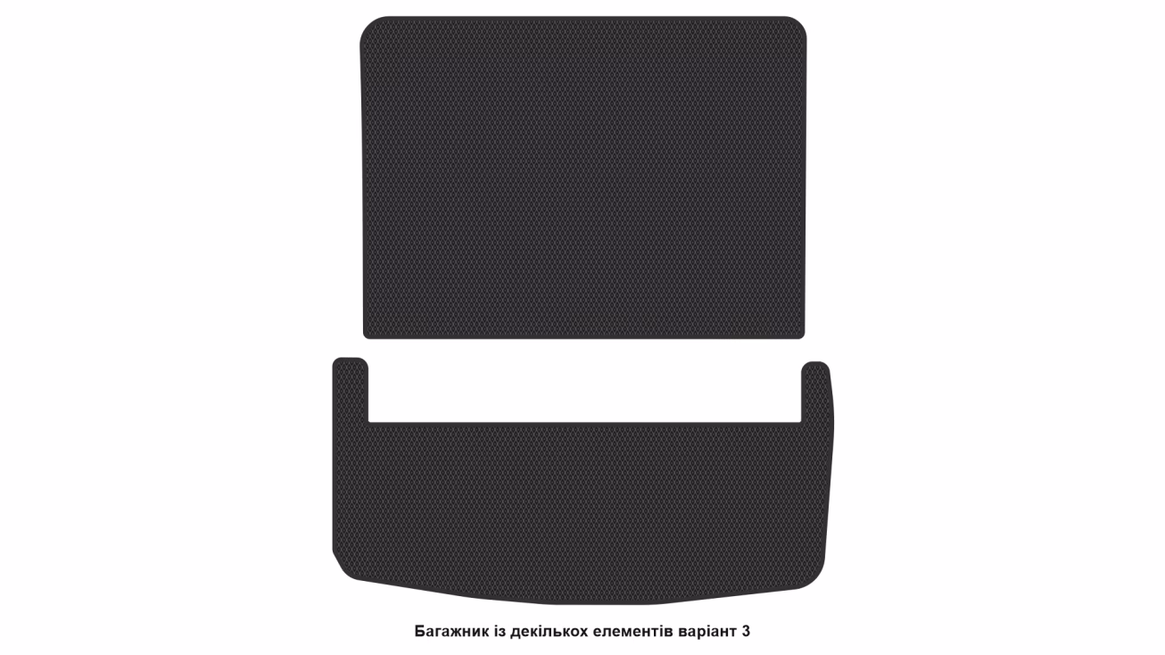 Interior mats for the GMC Acadia 2016-2023 II generation US Crossover 7-seater - Фото 6