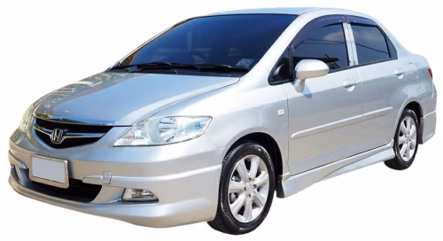 Interior mats for the Honda City 2002-2008 IV generation EU Sedan