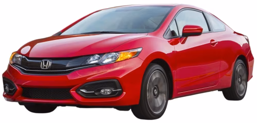 Interior mats for the Honda Civic (FB) 2011-2015 IX generation US Coupe