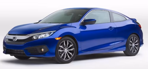 Interior mats for the Honda Civic (FC) 2015-2021 X generation US Coupe