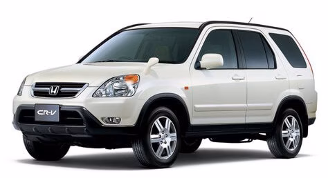 Interior mats for the Honda CR-V (RD) 2001-2006 II generation US Crossover
