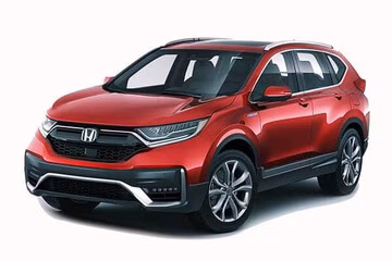 Interior mats for the Honda CR-V 2019-2022 V generation Crossover Hybrid