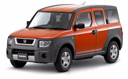 Interior mats for the Honda Element 2003-2011 I generation Crossover