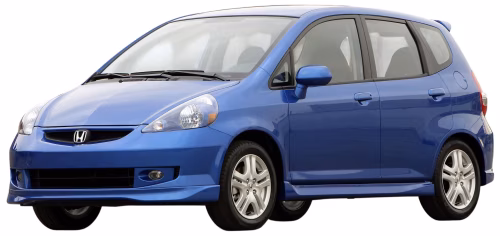 Interior mats for the Honda Fit 2007-2013 II generation US Hatchback