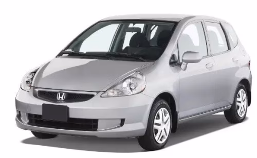 Interior mats for the Honda Jazz 2002-2008 II generation EU Hatchback