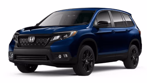 Interior mats for the Honda Passport 2019-… III generation US Crossover