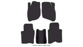 Interior mats for the Honda City 2002-2008 IV generation EU Sedan - Фото 2