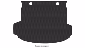 Interior mats for the Honda CR-V 2019-2022 V generation Crossover Hybrid - Фото 3