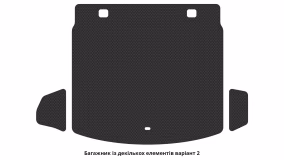 Interior mats for the Honda CR-V 2016-2022 V generation EU Crossover - Фото 2