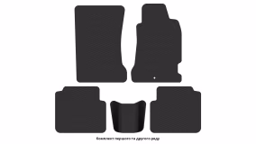 Interior mats for the Honda Accord 1993-1998 V generation EU Sedan right-hand - Фото 2