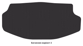 Interior mats for the Honda Accord (CR) 2012-2017 IX generation US Sedan Hybrid - Фото 2
