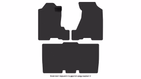 Interior mats for the Honda Element 2003-2011 I generation Crossover - Фото 4
