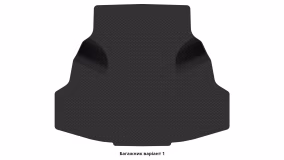 Interior mats for the Honda Accord 2008-2015 VIII generation EU Sedan - Фото 2