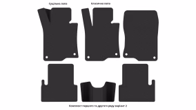 Interior mats for the Honda Accord 2008-2015 VIII generation EU Sedan - Фото 3