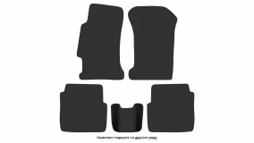 Interior mats for the Honda Accord (CB) 1989-1993 IV generation EU Sedan - Фото 3