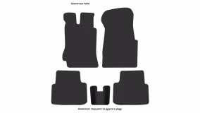 Interior mats for the Honda Civic 1991-1995 V generation EU Coupe - Фото 2