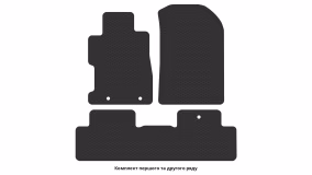 Interior mats for the Honda Civic (FG) 2005-2012 VIII generation US Coupe - Фото 3