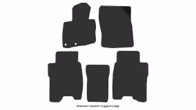 Interior mats for the Honda Civic Type R (FN2) 2007-2012 VIII generation EU Hatchback 3-door - Фото 2