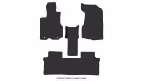 Interior mats for the Honda CR-V (RD) 2001-2006 II generation US Crossover - Фото 3