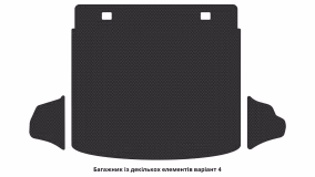 Interior mats for the Honda CR-V 2020-2022 V generation US Crossover restyling - Фото 2