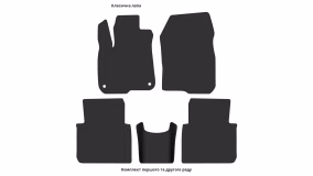 Interior mats for the Honda CR-V 2020-2022 V generation US Crossover restyling - Фото 6