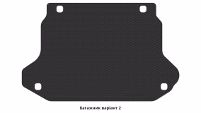 Interior mats for the Honda CR-V (RD) (United Kingdom) 2001-2006 II generation EU Crossover - Фото 2