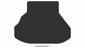 Interior mats for the Honda Crosstour 2009-2015 I generation Crossover AWD - Фото 2