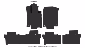 Interior mats for the Honda Passport 2019-… III generation US Crossover - Фото 5