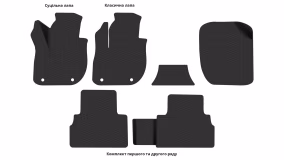 Interior mats for the Honda eNP2 2024-… I generation CN Crossover - Фото 5