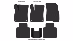 Interior mats for the Honda Accord 2022-… XI generation US Sedan - Фото 3