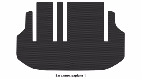 Interior mats for the Honda Elysion 2004-2015 I generation CN Minivan 7-seater - Фото 2