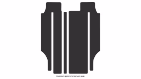 Interior mats for the Honda Elysion 2004-2015 I generation CN Minivan 7-seater - Фото 3