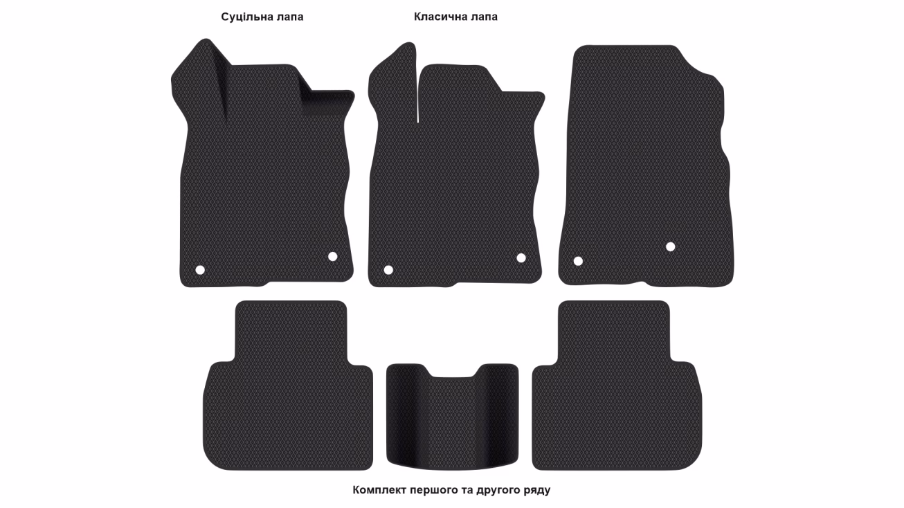Interior mats for the Honda Civic 2021-… XI generation EU Hatchback - Фото 2