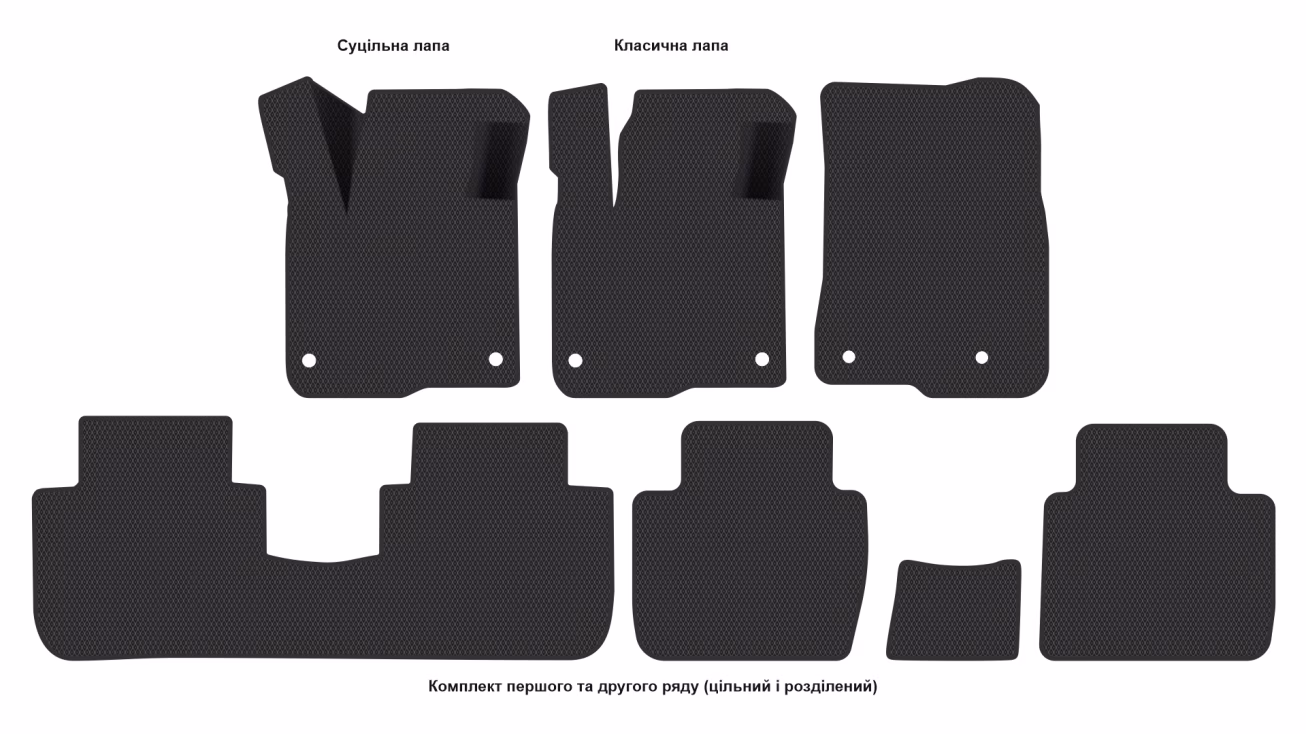 Interior mats for the Honda HR-V (RV) 2021-… III generation US Crossover - Фото 2
