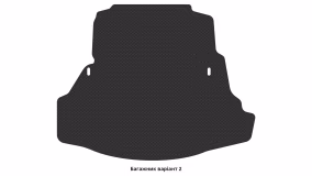Interior mats for the Honda Accord 2002-2008 VII generation EU Sedan - Фото 3