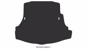 Interior mats for the Honda Accord 2002-2008 VII generation EU Sedan - Фото 4
