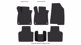 Interior mats for the Honda Accord (CV) 2017-2022 X generation US Sedan - Фото 3