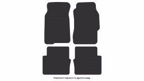 Interior mats for the Honda Accord (CH) 1997-2002 VI generation EU Sedan right-hand - Фото 2