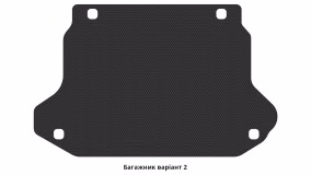 Interior mats for the Honda CR-V (RD) 2001-2005 II generation EU Crossover pre-restyling - Фото 2