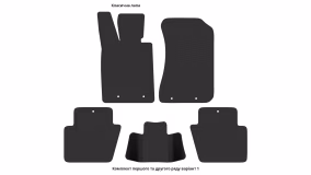 Interior mats for the Honda Legend (KB1) 2004-2012 IV generation EU Sedan - Фото 5