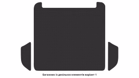 Interior mats for the Honda Stream 2000-2006 I generation EU Minivan 7-seater - Фото 3